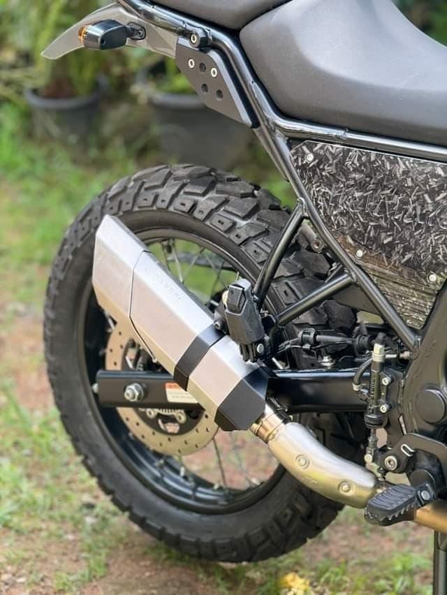 Rogue 2.0 Slip-On Exhaust for Royal Enfield Himalayan | 304 Stainless Steel Performance Exhaust image 3