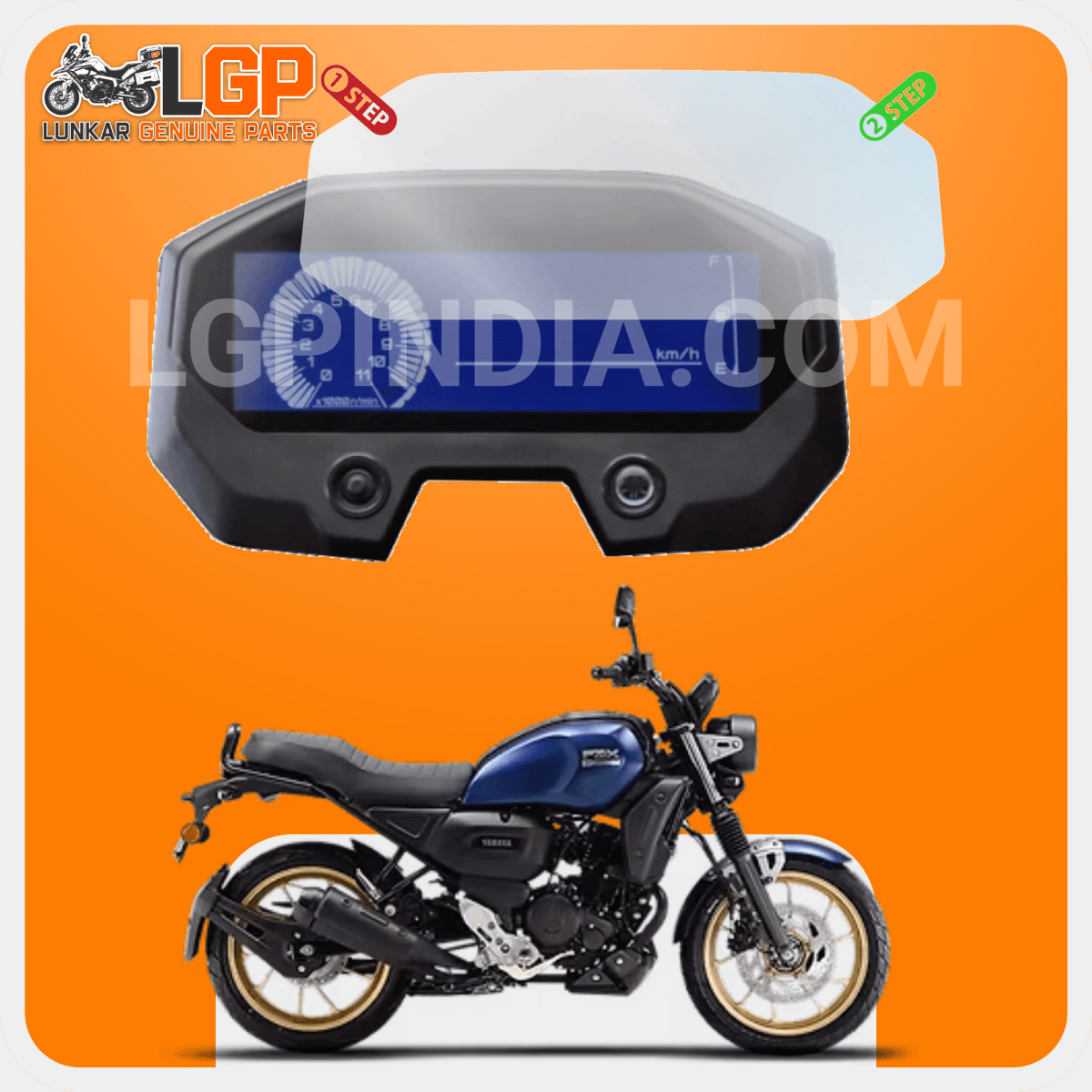 LGP SCREEN GUARD DISPLAY PROTECTOR YAMAHA — RAY ZR 125 (WITHOUT BUTTON HOLE) image 8