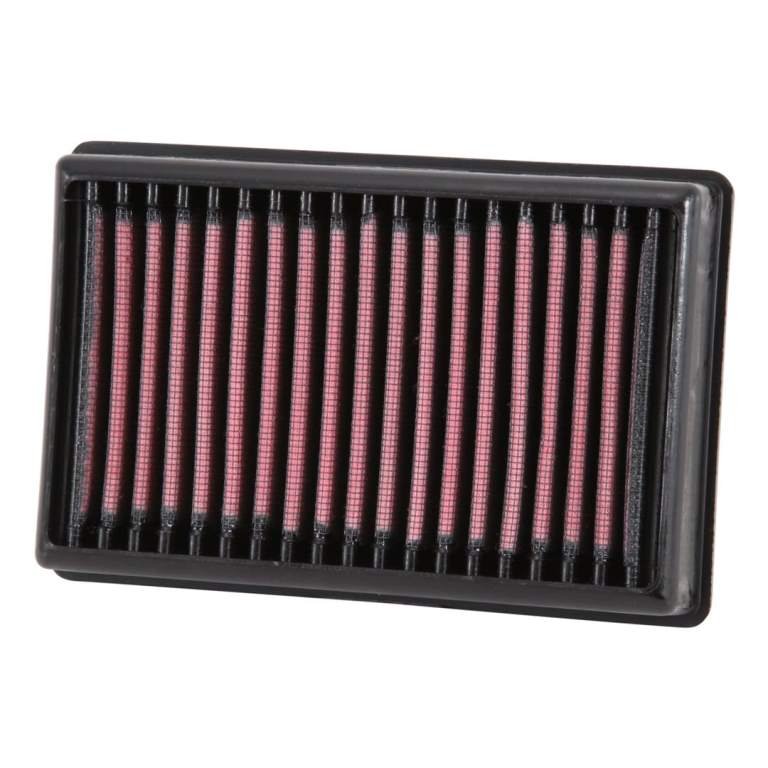 K&N High-Flow Lifetime Air Filter BM-1113 for BMW R1200 GS / R1250 GS / R / RS (2013–2024) – Washable Cotton Gauze Performance Panel Filter