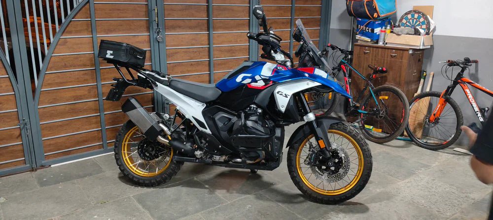 Barrel Storm Slip-On Exhaust for BMW R1300 GS (2025) | 304 Stainless Steel Performance Exhaust with Removable DB Killer image 2