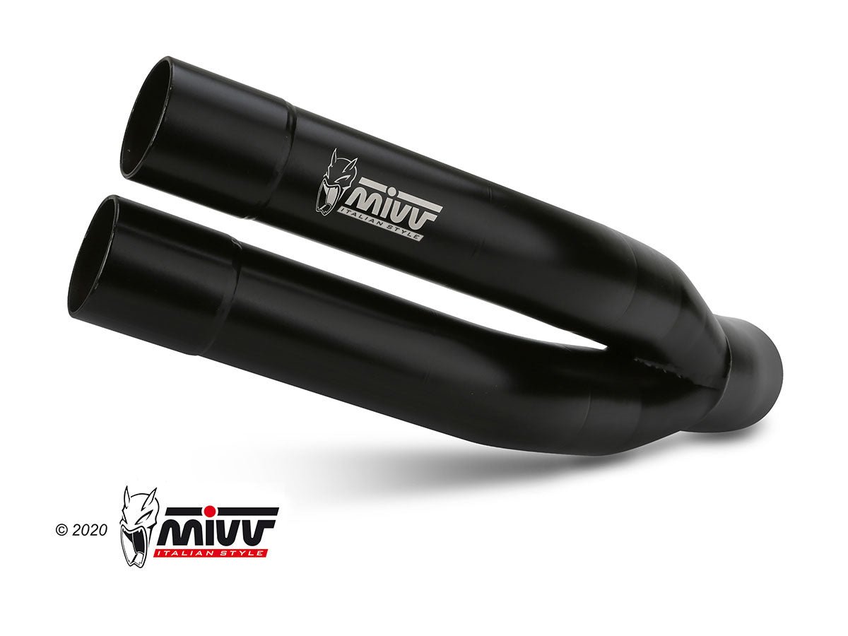 Mivv Double Gun Slip-On Exhaust For Kawasaki Z900 2020-22