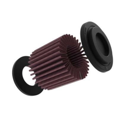 K&N RO-3522 High Flow Washable Air Filter for Royal Enfield Meteor 350, Classic 350 Reborn & Hunter 350 | Reusable Performance Engine Air Filter image 2