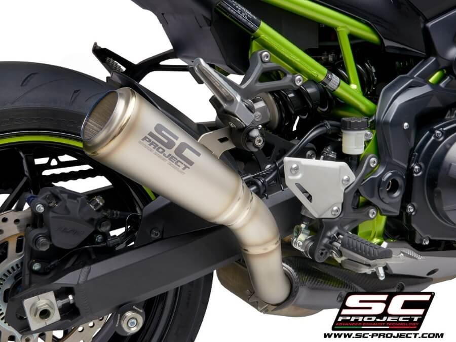 SC Project S1 GP Titanium Slip on Exhaust Kawasaki Ninja Z900 (2020)