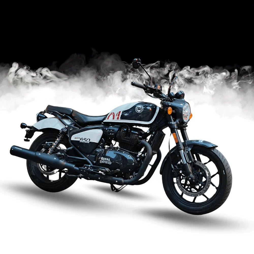 Barrel Exhaust B-16 Bass Master Slip-On Exhaust for Royal Enfield Shotgun 650 | SS304 Performance Exhaust with Deep Bass Sound image 3
