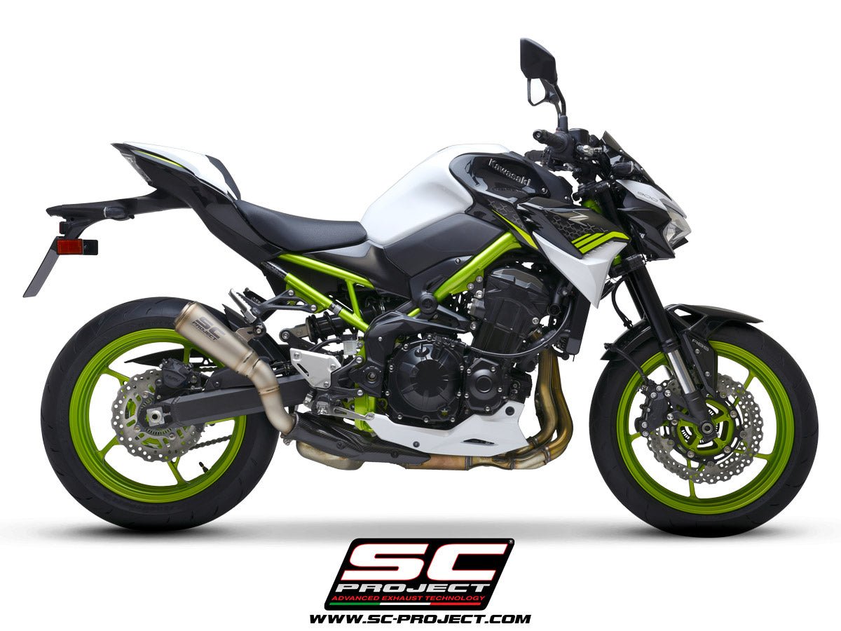 Sc Project S1-Gp Slip-On Exhaust For Kawasaki Z900 2020-23
