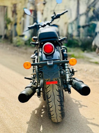KP Racing System Bassmaster Stage 2 Combo for Royal Enfield Shotgun 650 | SS304 Matte Black Exhaust Kit with Performance Air Filter, Stage Plate & Iridium Spark Plugs (Dyno Tested) image 5