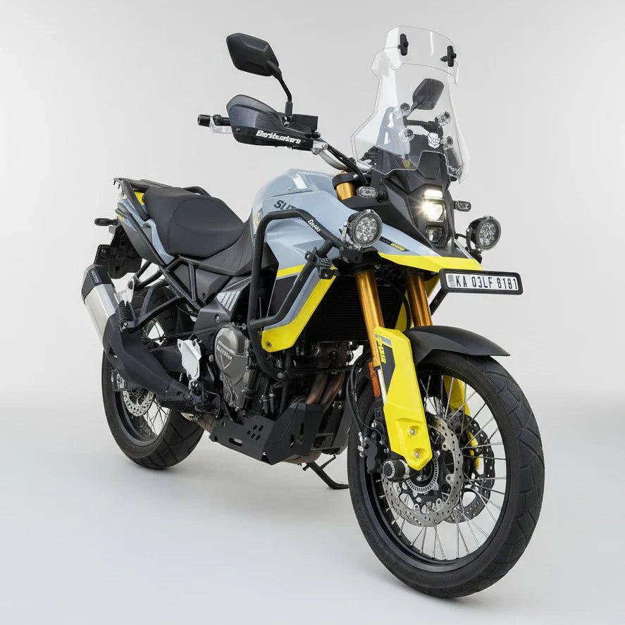 Barrel Storm Slip-On Exhaust for Suzuki V-Strom 800DE | 304 SS Performance Exhaust with DB Killer (Made in India) image 3