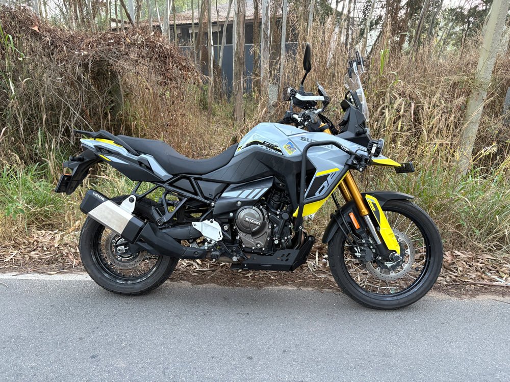 Barrel Storm Slip-On Exhaust for Suzuki V-Strom 800DE | 304 Stainless Steel Performance Exhaust image 2