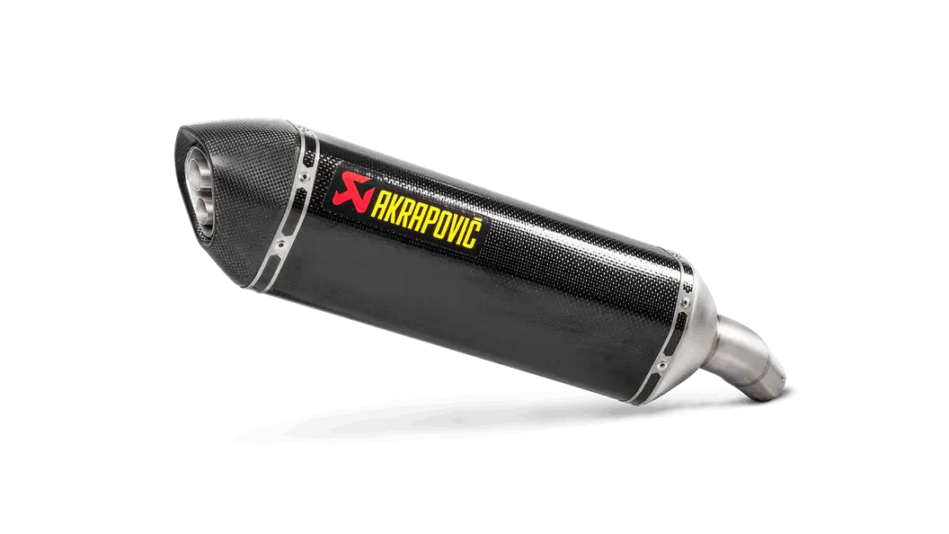 Akrapovic Carbon Slip-On Line Exhaust - Suzuki GSX-S 750 (2017 - 20)