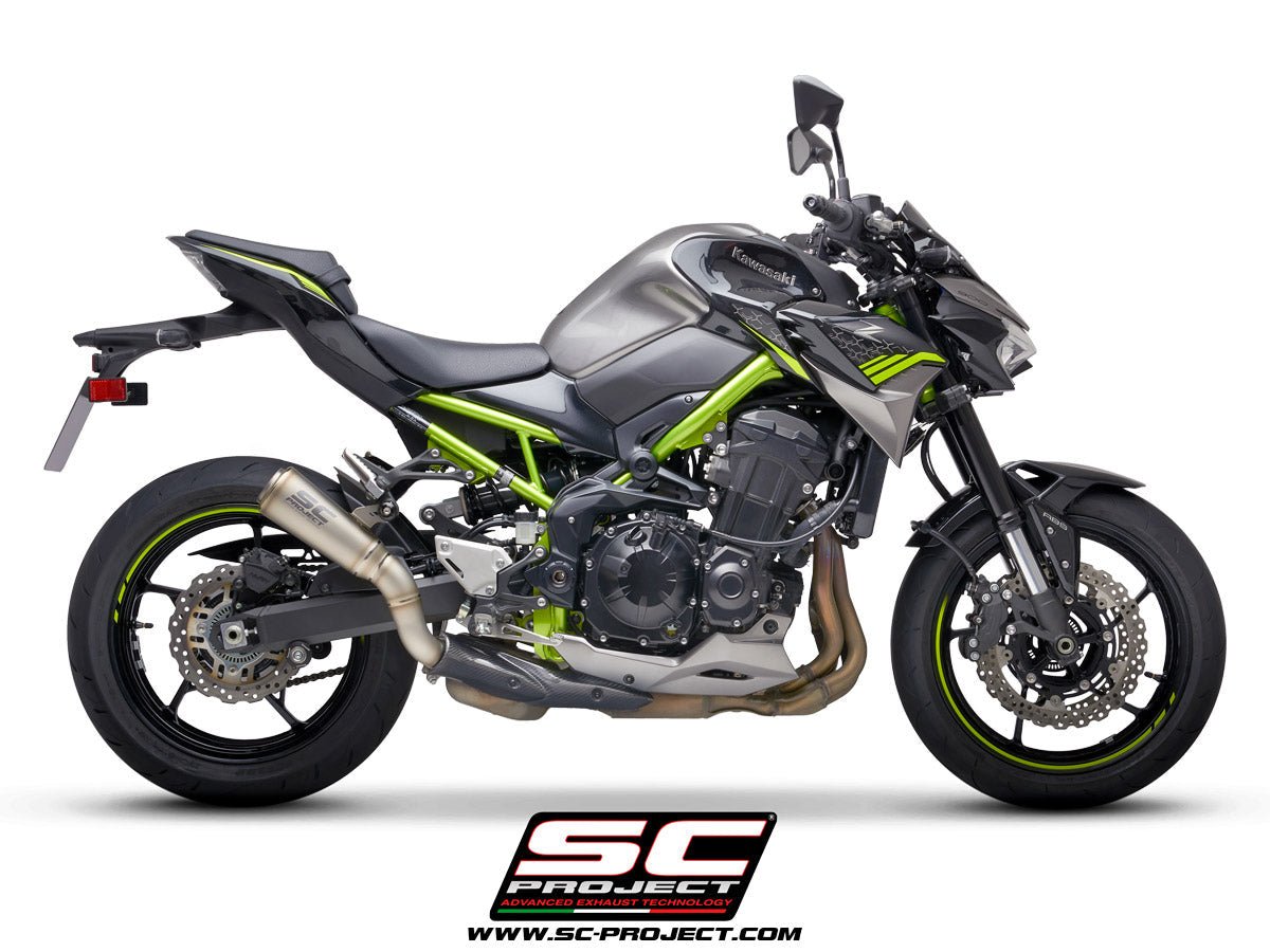 Sc Project S1-Gp Slip-On Exhaust For Kawasaki Z900 2020