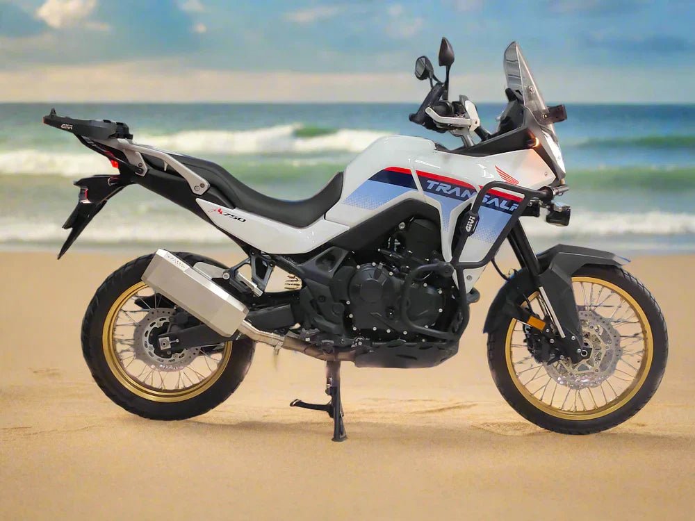 Barrel Storm Slip-On Exhaust for Honda XL750 Transalp | 304 Stainless Steel Performance Exhaust image 4