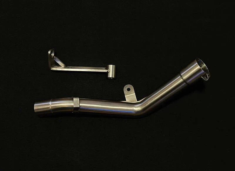 AEW Mid Pipe with Centre Stand Bracket for Royal Enfield Guerrilla 450 | Performance Exhaust Mid Pipe | AEW