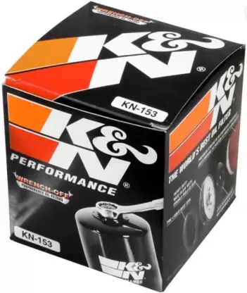 K&N KN-153 High Performance Oil Filter for Ducati & Bimota Motorcycles | Spin-On Wrench-Off Racing Oil Filter