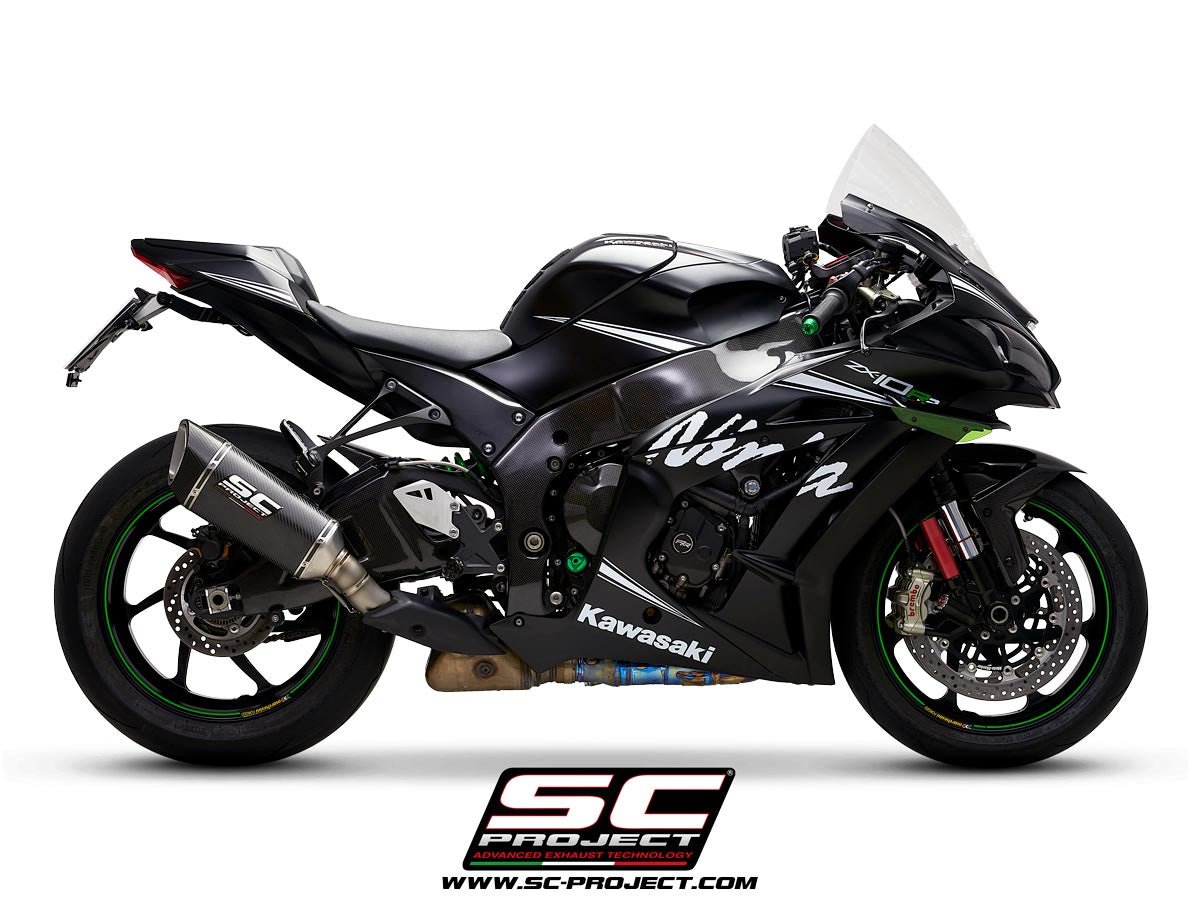 Sc Project Sc1 R Slip On Exhaust For Kawasaki Zx 10Rr 2016 20