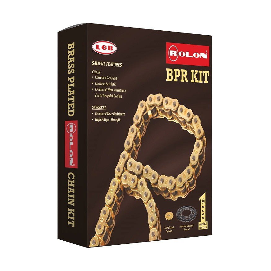 Brass Chain And Sprocket Kit For X Pulse 200Fi / 200 - Kit Hporc 387