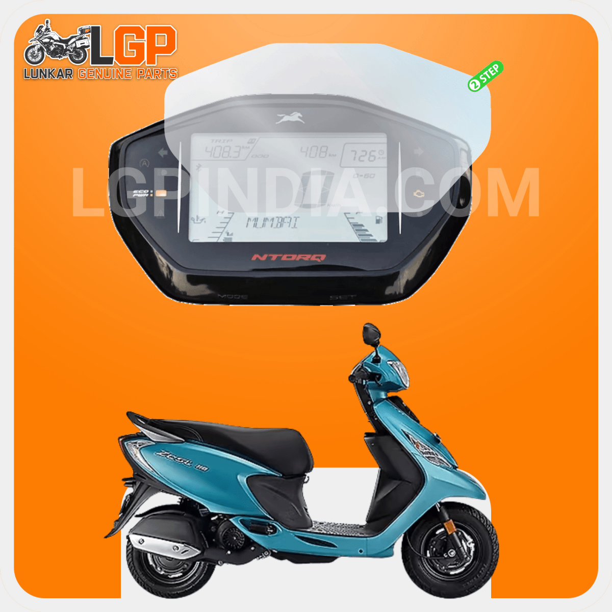 LGP SCREEN GUARD DISPLAY PROTECTOR TVS — RAIDER/ RAIDER SSE RAIDER SINGLE & RADEON - DIGITAL METER image 16