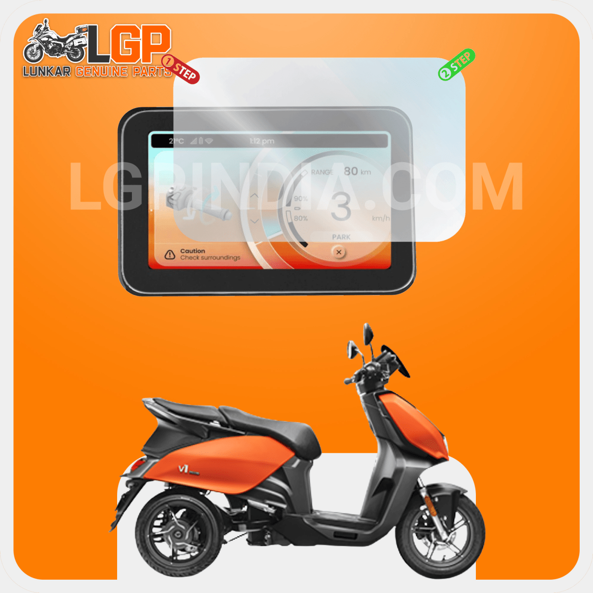 LGP SCREEN GUARD DISPLAY PROTECTOR HERO — HERO MAVRICK image 3