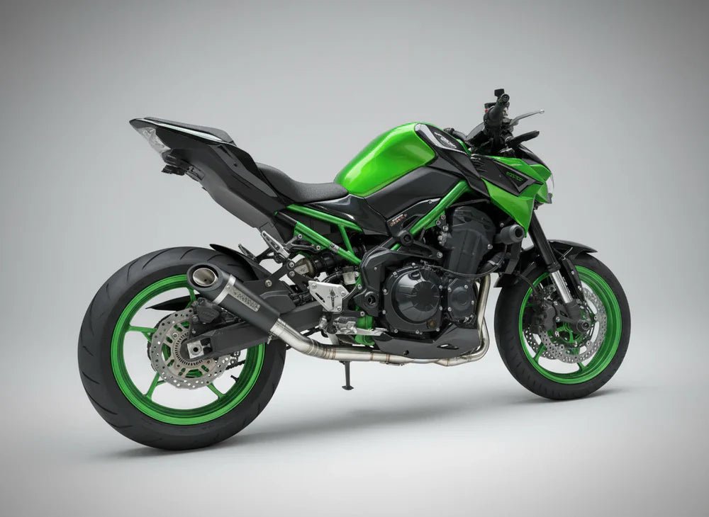 Barrel Outlaw 2.0 Full System Exhaust for Kawasaki Z900 | 304 Stainless Steel Performance Exhaust image 2
