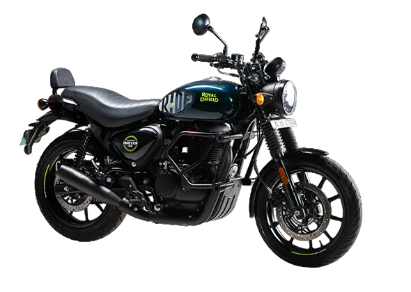 Royal Enfield Hunter 350 Shorty Performance Exhaust | Silver Stallion Performance | +1.75 BHP Power Boost | Dual Tone / Silver / Black Matte / Brushed — Silver image 4