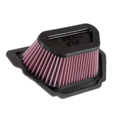 K&N High-Flow Lifetime Air Filter YA-1020 for Yamaha YZF R1 / R1M 998 (2020–2024) – Washable Cotton Gauze Performance Air Filter