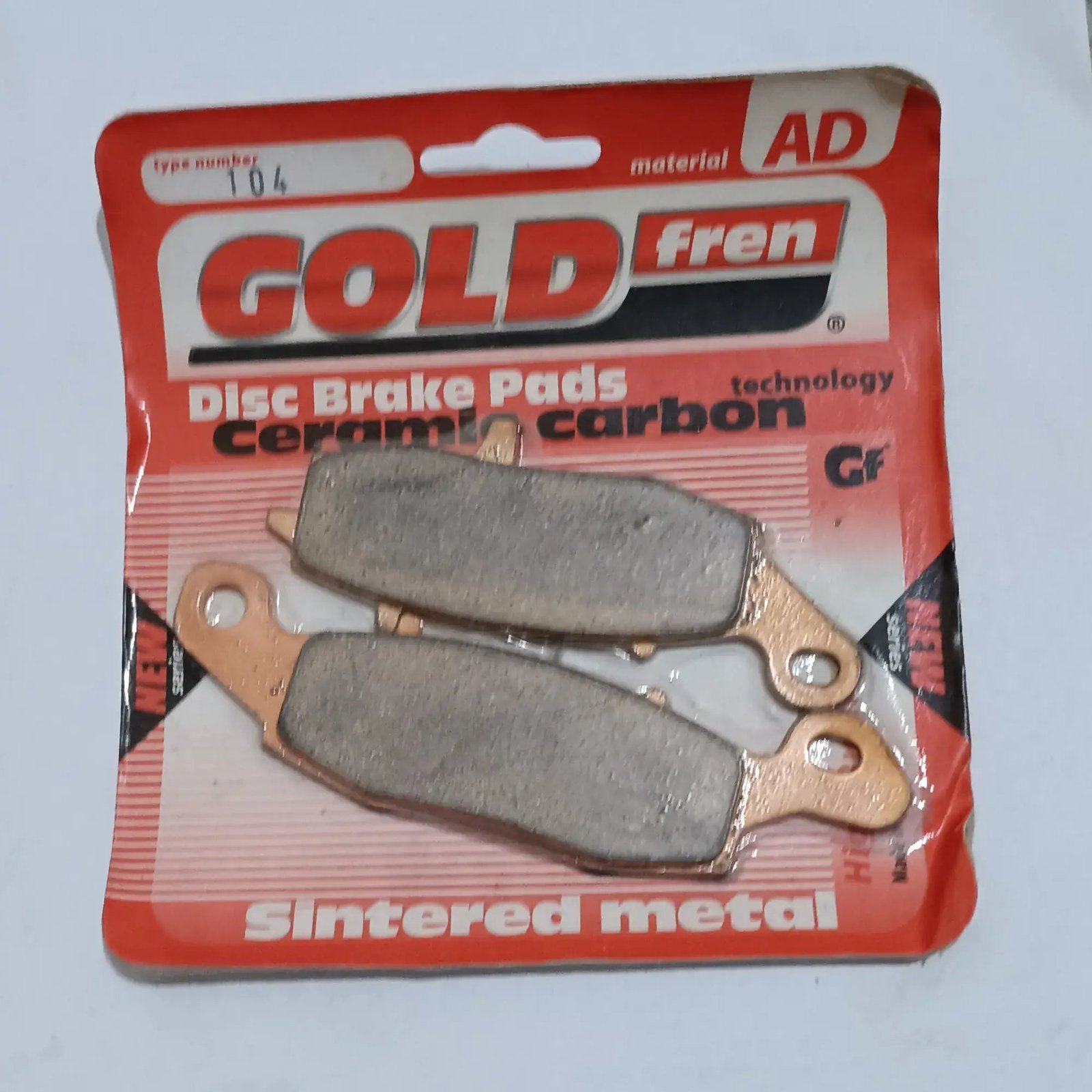 Goldfren frotm disc pad for Kawasaki er6n 650
