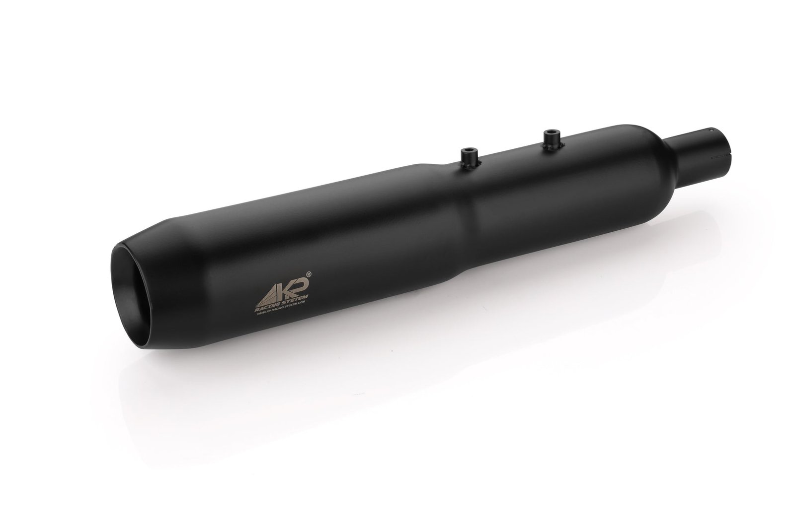 KP Racing System THOR Black Exhaust for Royal Enfield Bullet 350, Classic 350 Reborn & Meteor 350 | SS304 Stainless Steel Performance Silencer with Lifetime Rust Warranty