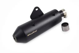 Powerage Slip-On Exhaust for Royal Enfield Hunter 350 - Black image 2