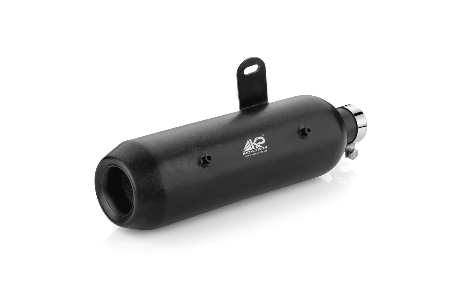 KP Racing System Replica Exhaust for Royal Enfield Hunter 350 | SS304 Stainless Steel Performance Silencer with DB Killer, Lifetime Rust & Accidental Warranty