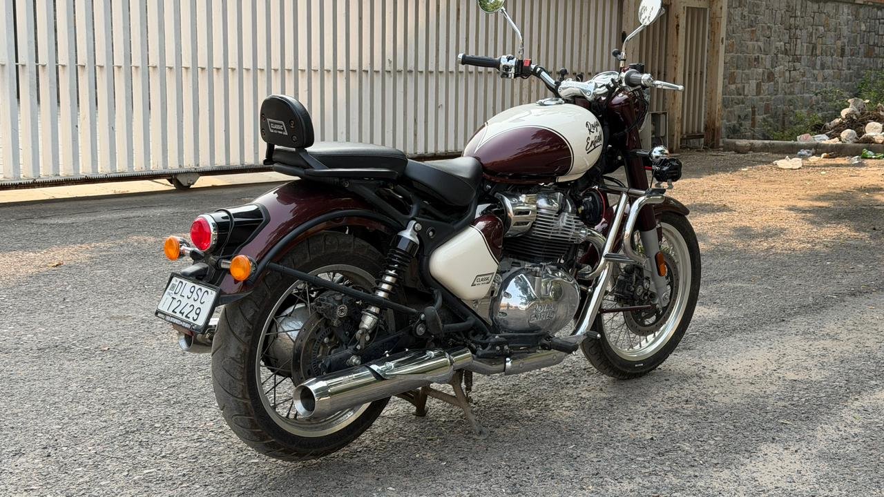 KP Racing System BASSMASTER Stage-2 Combo Exhaust for Royal Enfield Classic 650 | Dyno Tested High Performance Free Flow Silencer image 2