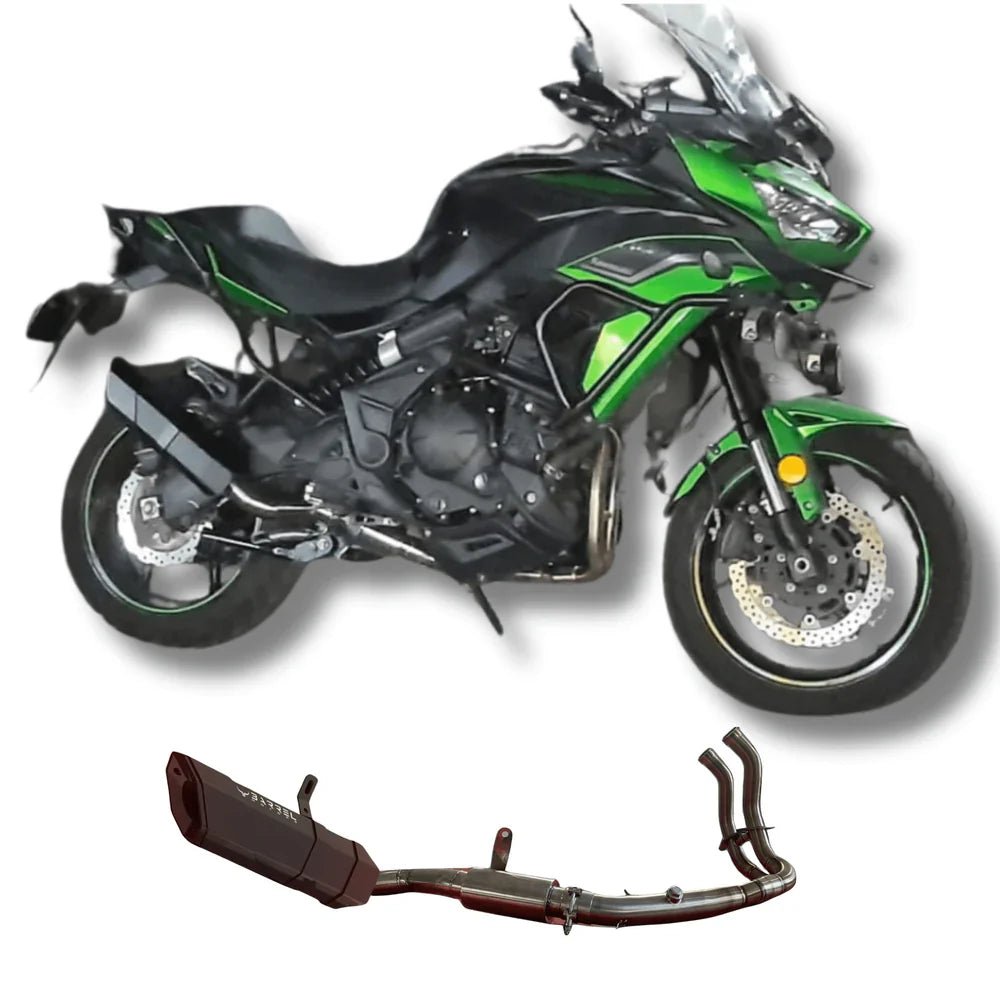 Barrel Rogue 2.0 Full System Exhaust for Kawasaki Versys 650 | 304 Stainless Steel Performance Exhaust image 3