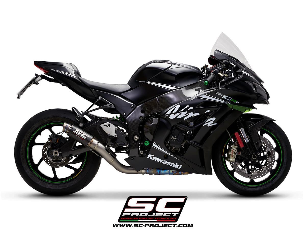 Sc Project Gp70 R Slip On Exhaust For Kawasaki Zx 10R 2016 20