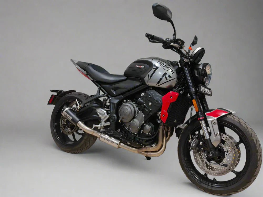 Barrel Outlaw 2.0 Full System Exhaust for Triumph Trident 660 / Tiger Sport 660 / Daytona 660 | 304 Stainless Steel Performance Exhaust