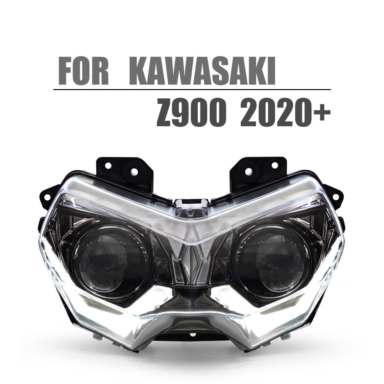 Kt Moto Full Led Headlight Assembly For Kawasaki Z900 2020-24