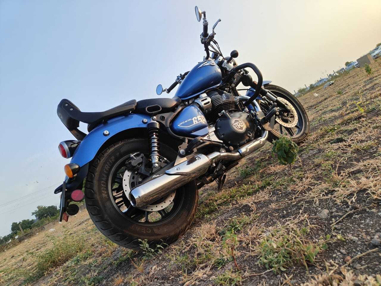 KP Racing System Replica SS Exhaust for Royal Enfield Super Meteor 650 | SS304 Stainless Steel Performance Silencer with Ceramic Fibre Wool & Lifetime Rust Warranty image 3