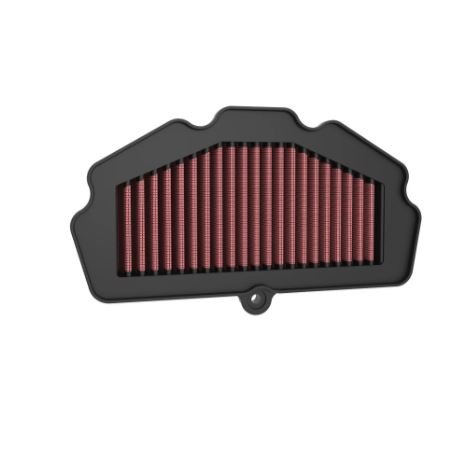 K&N High-Flow Lifetime Performance Air Filter KA-6517 for Kawasaki Ninja 650 / Z650 / Z650RS | Washable Cotton Gauze Panel Air Filter