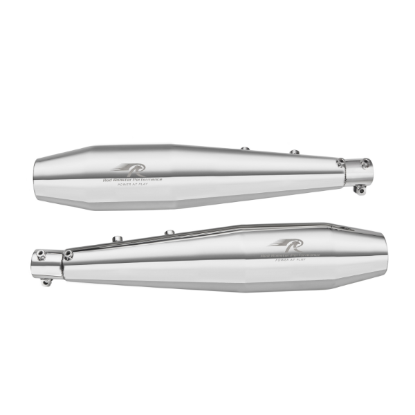 Red Rooster Stellar Matte Exhaust for Royal Enfield Interceptor 650 & Continental GT 650 image 3