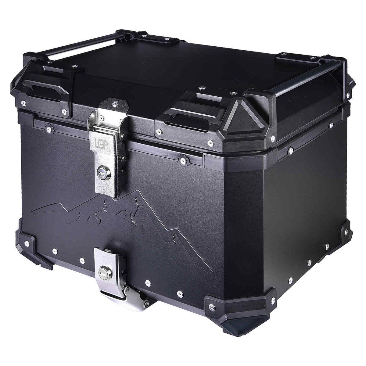 LGP TOP BOX 45L BLACK HIMALAYAN WITH BACKREST image 2