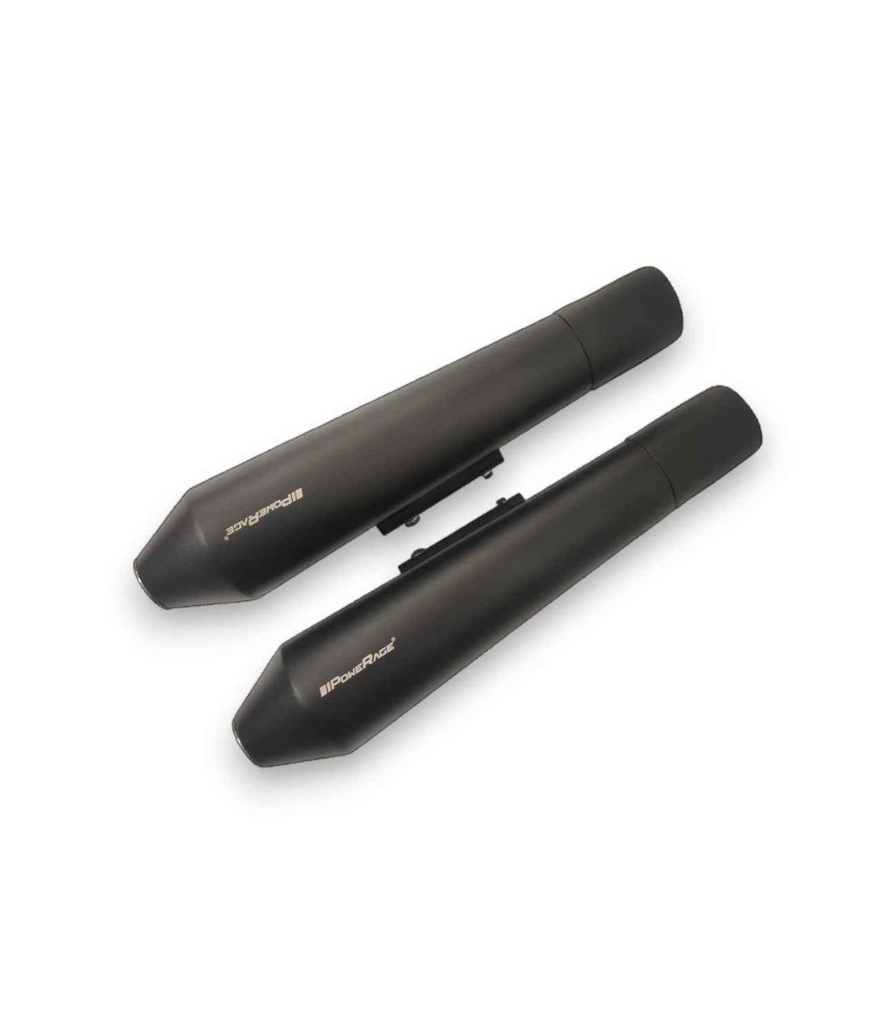 Powerage Slip-On Exhaust for Royal Enfield Continental GT 650 / Interceptor 650 - Black Short