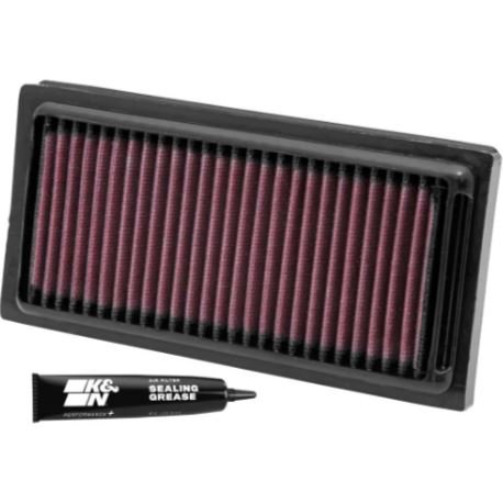 K&N HD-1208 Air Filter Harley-Davidson XR1200 / XR1200X | Sportster XR Performance | High-Flow Washable Lifetime Filter