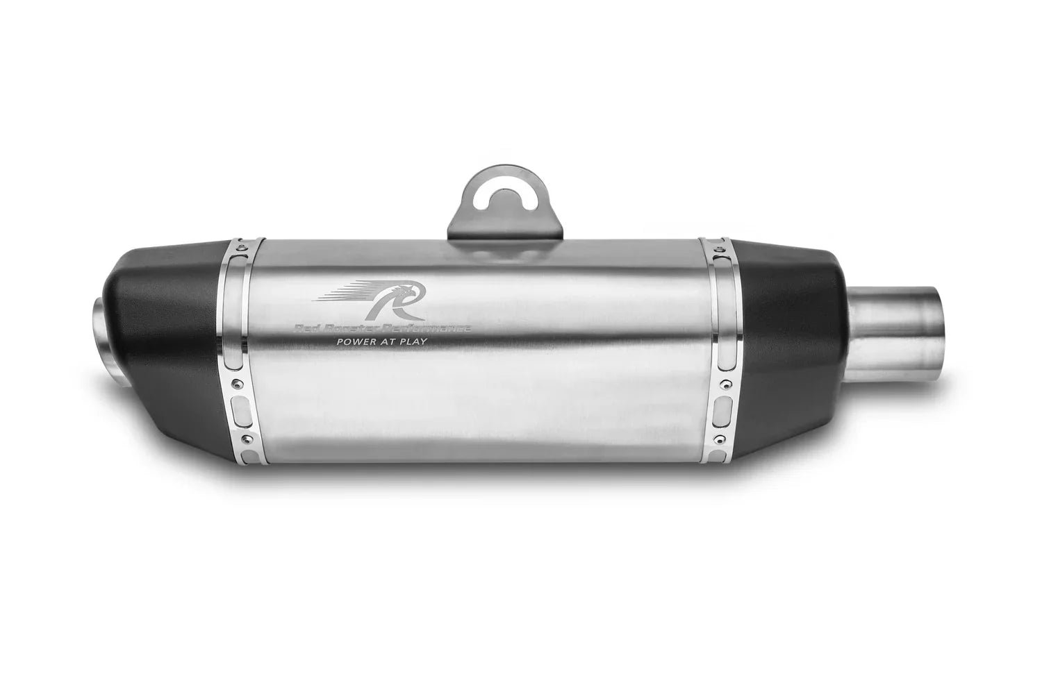 Red Rooster Galactic Exhaust for KTM Duke 390 (BS3) | Performance Stainless Steel Exhaust image 3