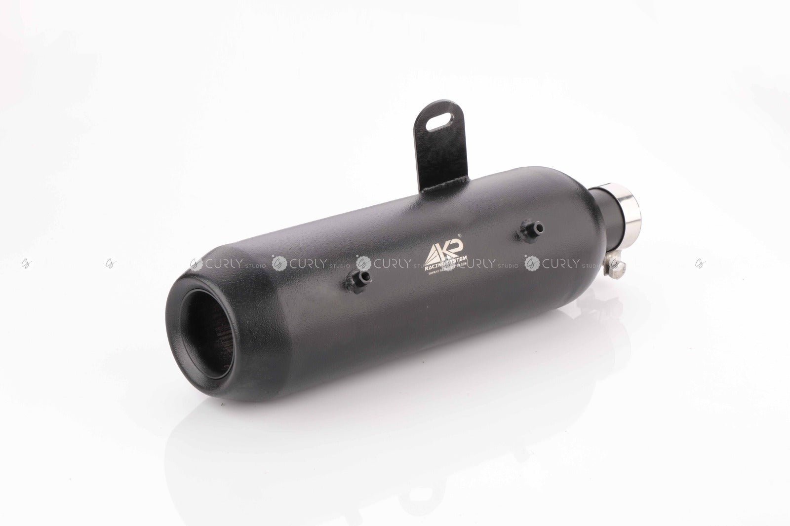 KP Racing System Replica Exhaust for Royal Enfield Hunter 350 | SS304 Stainless Steel Performance Silencer with DB Killer, Lifetime Rust & Accidental Warranty image 2