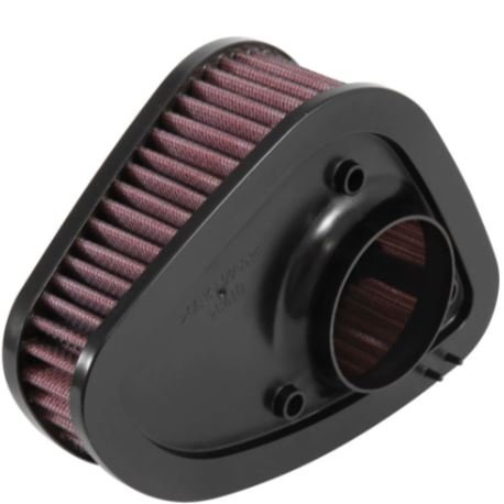 K&N HD-1717 High-Flow Air Filter for Harley-Davidson Road King / Street Glide / Ultra Limited (2017–2024) | Washable Lifetime Performance Filter