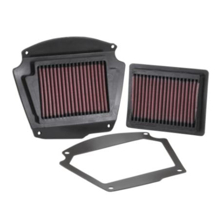 K&N YA-1602 High Flow Replacement Air Filter for Yamaha XV1700 Road Star Warrior & Midnight Warrior (2002–2009) | Washable Reusable Performance Air Filter image 2