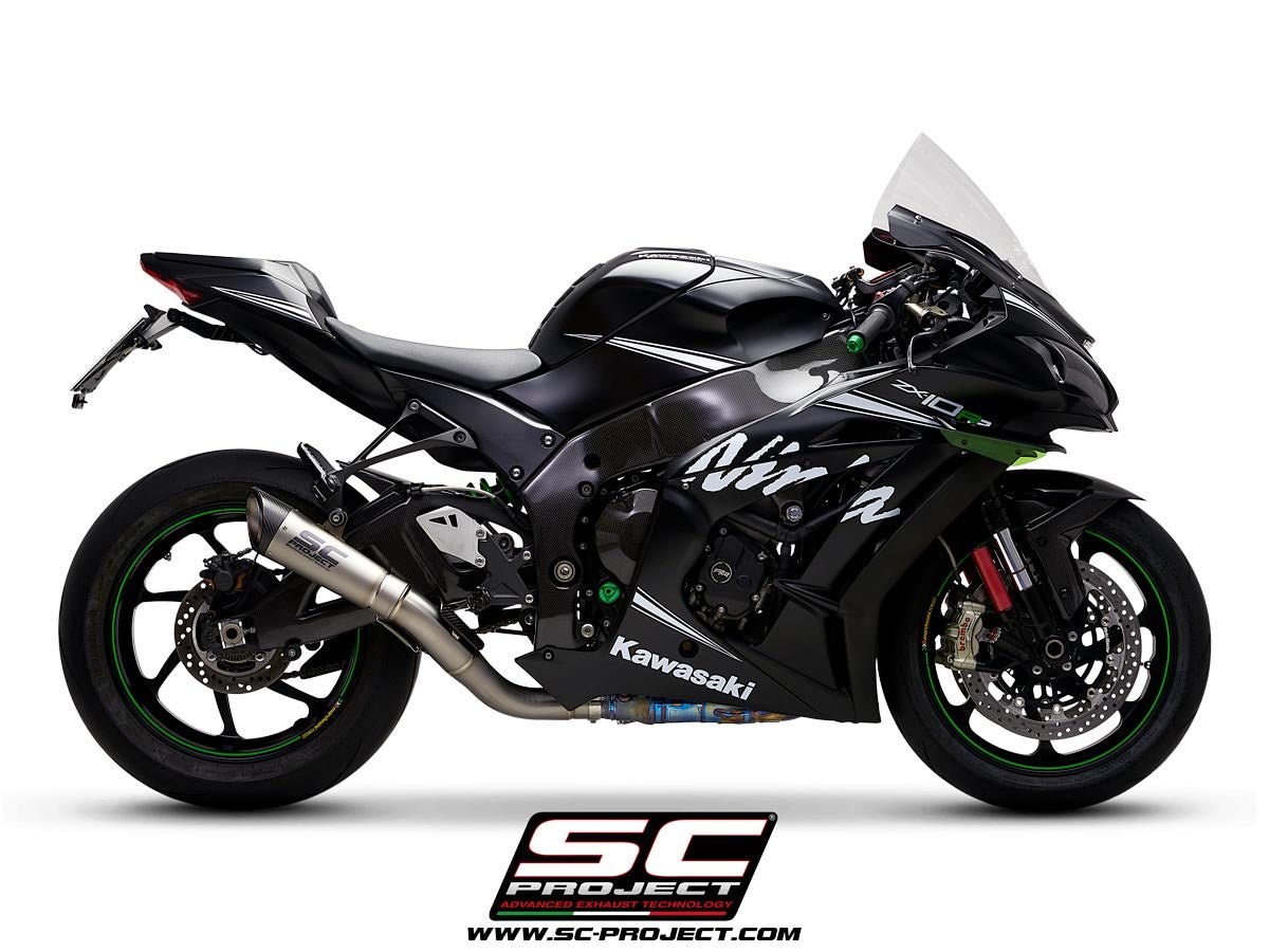 Sc Project S1 Slip On Exhaust For Kawasaki Zx 10R 2016 20