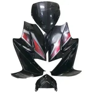 Visor for Hero Karizma R | Black | Front Fairing or Doom