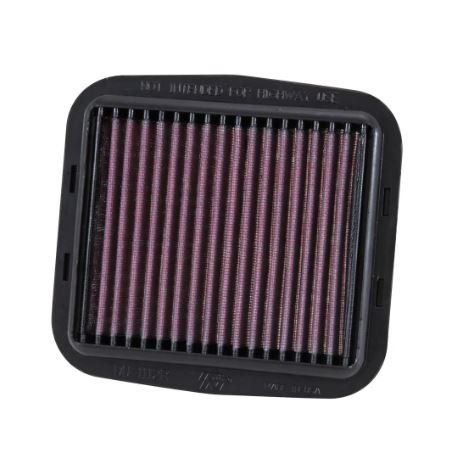 K&N DU-1112R High-Flow Race Air Filter for Ducati Multistrada 950 / V2, Panigale V2, Diavel, XDiavel | Track Performance Panel Filter