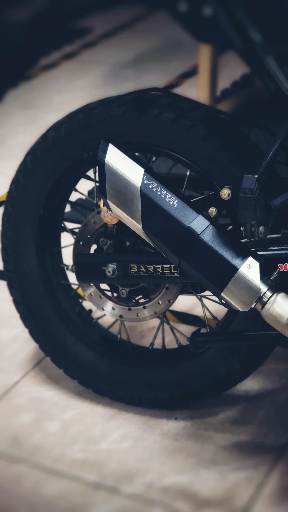Rogue 2.0 Slip-On Exhaust for Royal Enfield Himalayan | 304 Stainless Steel Performance Exhaust image 4