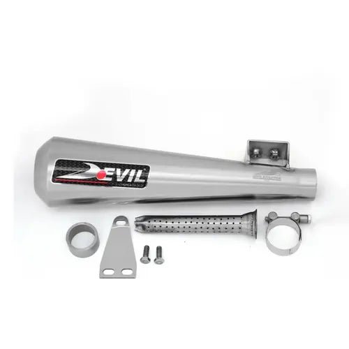 Devil Evolution Slip-On Exhaust for Royal Enfield Classic 500 | Stainless Steel Performance Silencer with Deep Thump image 3