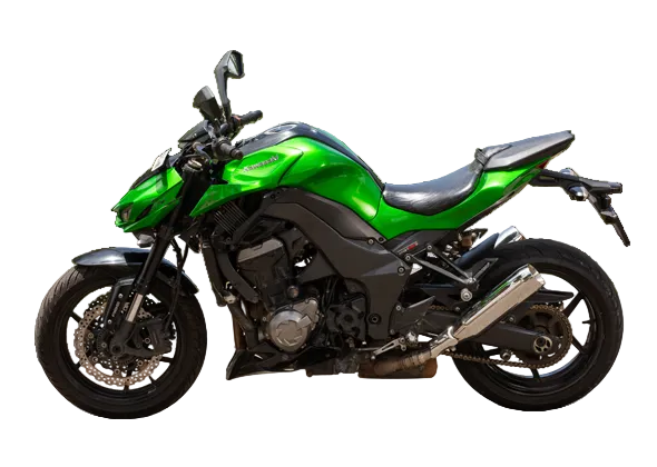 Kawasaki Z1000 Slip-On Performance Exhaust | Silver Stallion | +3 BHP Power Boost | Silver / Black Matte / Brushed — Black Matte image 3