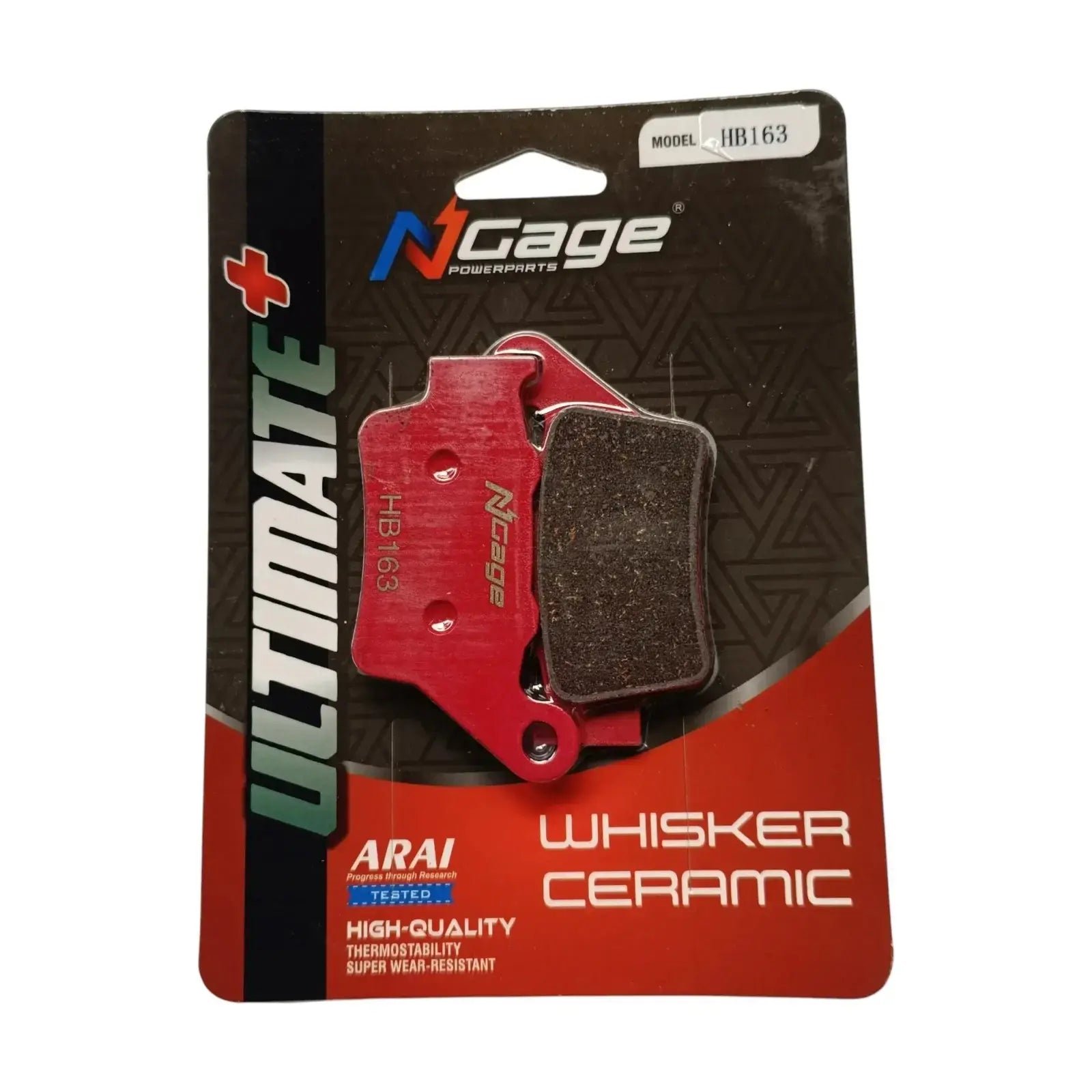 ngage ceramic rear brake pads for ktm adventure 250 2022 to 2023